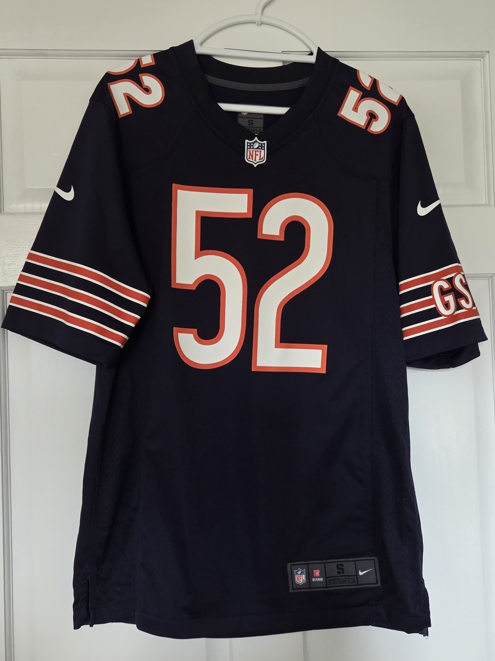 Men's Small Chicago Bears #52 Mack Football Jersey